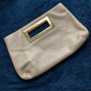 マイケルコース(Michael Kors)のMICHAEL KORS レザークラッチバック(クラッチバッグ)