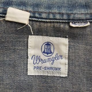 Wrangler - ラングラー ブルーベル デニムウエスタンシャツ Mの通販