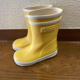 エーグル(AIGLE)のAIGLE ベビーレインブーツ　12.5〜13センチ(長靴/レインシューズ)