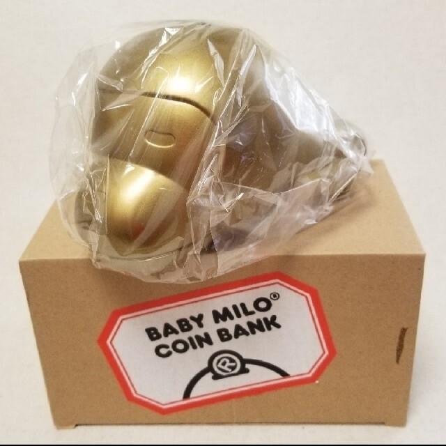 BABY MILO COIN BANK (貯金箱/ゴールド)