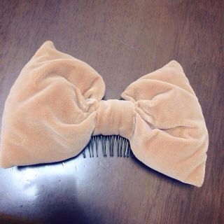 スパンク(Spank!)のモナスカスバナナ リボン ♥︎(ヘアピン)