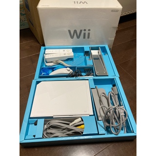 ウィー(Wii)のNintendo Wii RVL-S-WD 本体(家庭用ゲーム機本体)