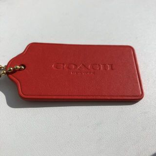 コーチ(COACH)の超美品 COACH レザー キーホルダー(キーホルダー)