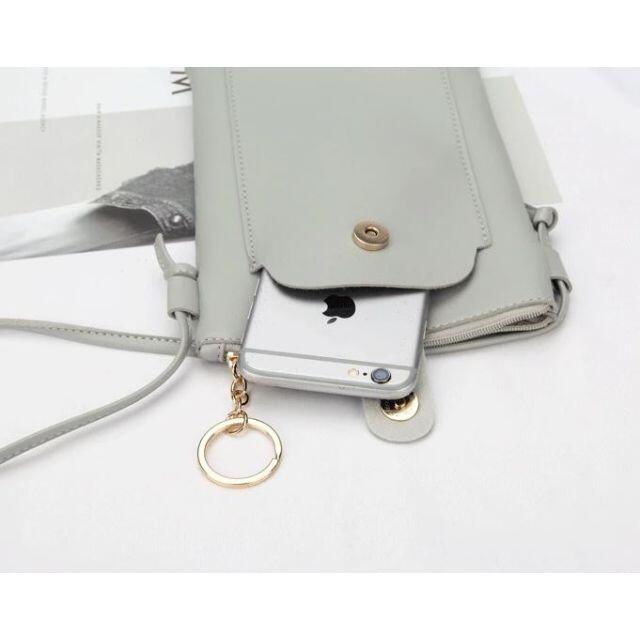 スマホポーチ レディース ショルダーバッグ お財布ポシェット レディースのバッグ(ショルダーバッグ)の商品写真
