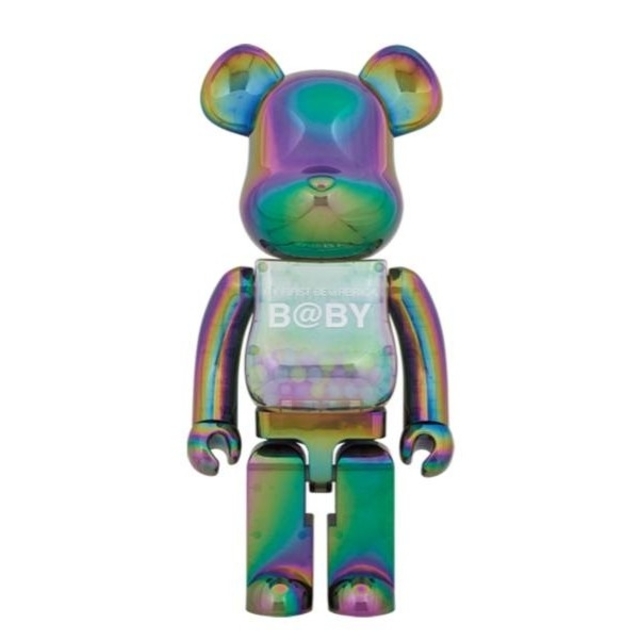 新品 BE@RBRICK KEVIN Chrome Ver. 1000％