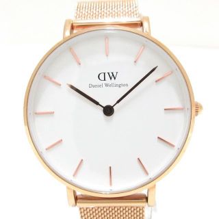 ダニエルウェリントン(Daniel Wellington)のダニエルウェリントン 腕時計美品  - 白(腕時計)