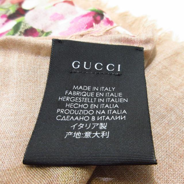 Gucci(グッチ)のグッチ ストール(ショール) - GG柄/花柄 レディースのファッション小物(マフラー/ショール)の商品写真