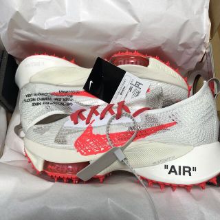 オフホワイト(OFF-WHITE)のoff-white×NIKE エアズームテンポネクスト％(スニーカー)