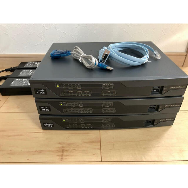 CCNA、CCNP】ルータ2台セットCisco892J CCNA、CCNP】ルータ2台セットCisco892J