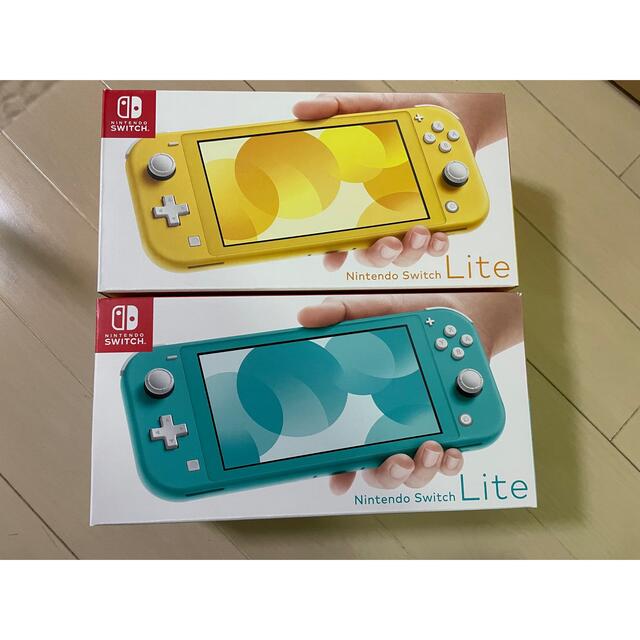 Nintendo Switch Lite イエロー　ターコイズ