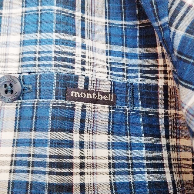 mont bell(モンベル)のモンベル　長袖チェックシャツ　Mサイズ メンズのトップス(シャツ)の商品写真