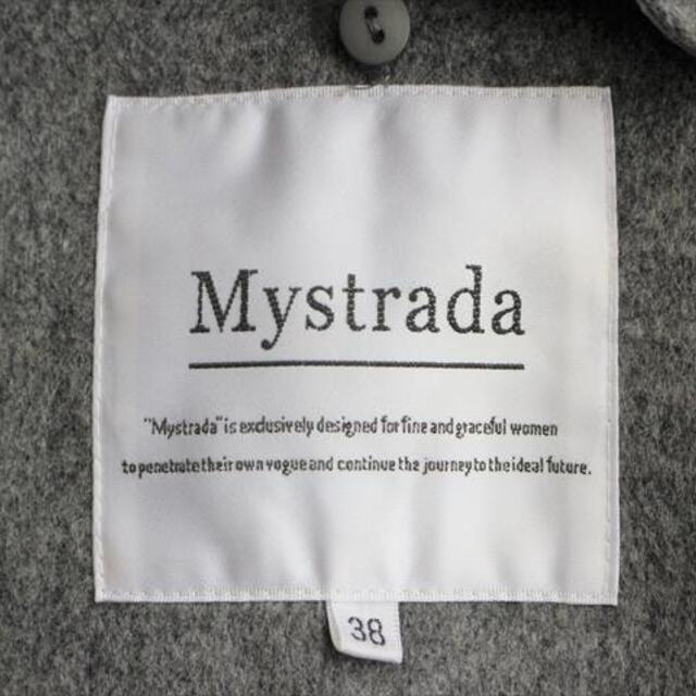 Mystrada(マイストラーダ)のマイストラーダ コート サイズ38 M グレー レディースのジャケット/アウター(その他)の商品写真