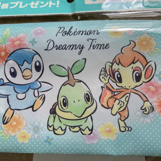 ポケモン(ポケモン)の伊藤園　ポケモンオリジナルポーチ　新品 エンタメ/ホビーのコレクション(ノベルティグッズ)の商品写真