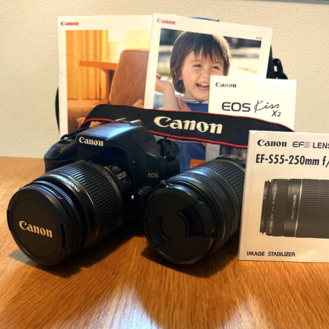 CANON EOS kiss X2  レンズセット