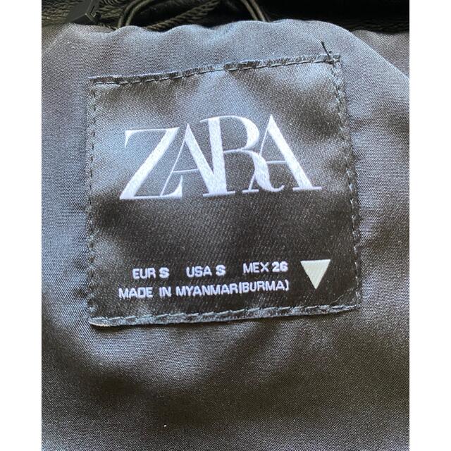 ZARA(ザラ)のZARA  〜ザラ〜  フェイクレザーパフジャケット レディースのジャケット/アウター(ブルゾン)の商品写真