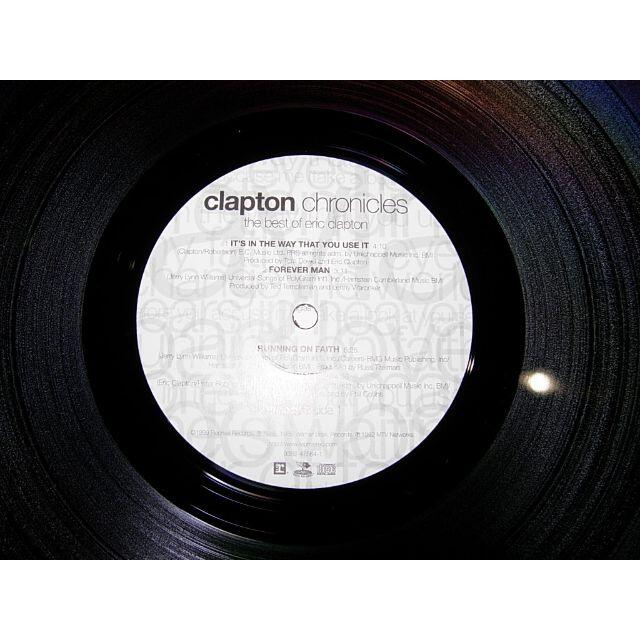 Eric Clapton LP Record　エリック クラプトン エンタメ/ホビーのCD(ポップス/ロック(洋楽))の商品写真