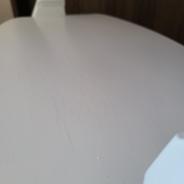 大和屋(ヤマトヤ)のyamatoya ベビーチェア　テーブル付き　ガード付き　白　子供椅子　ホワイト キッズ/ベビー/マタニティの授乳/お食事用品(その他)の商品写真