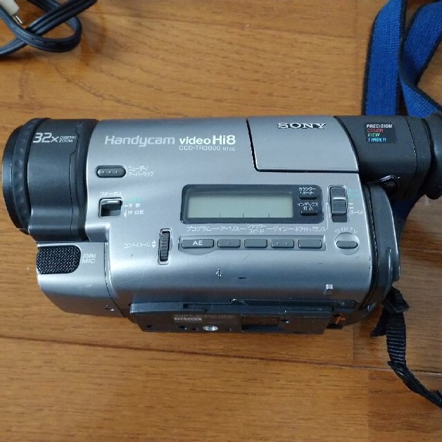 ソニー ビデオ カメラ CCD-TR3000 付属品付き クリーニングテープ