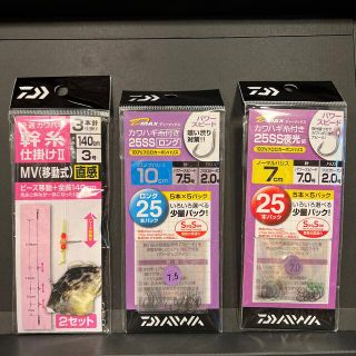 ダイワ(DAIWA)のダイワ　カワハギ　仕掛け　3点セット(その他)