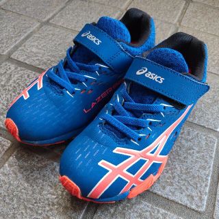 アシックス(asics)の新品同様アシックスレーザービーム19センチ(スニーカー)