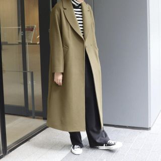 お値下げ!SLOBE IENA SUPER100シングルモッサロングコート