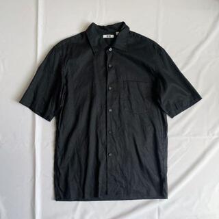 ユニクロ(UNIQLO)の【UNIQLO】 オープンカラーシャツ 半袖シャツ(シャツ)
