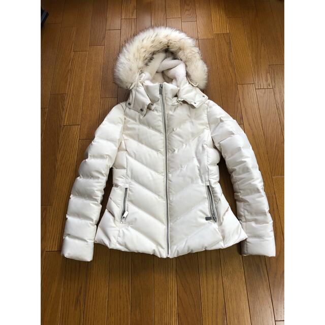 ZARA - ZARA ダウンショートコート 白の通販 by キャラメルママ ZARA - ZARA ダウンショートコート 白の通販 by キャラメルママ