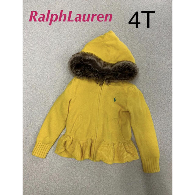 Ralph Lauren(ラルフローレン)のRalph Lauren ラルフローレン カーディガン　ニットコート  キッズ/ベビー/マタニティのキッズ服女の子用(90cm~)(ジャケット/上着)の商品写真