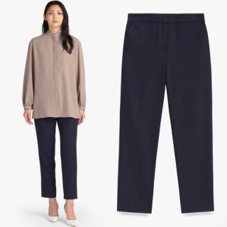 セオリーリュクス(Theory luxe)のtheory luxe ウォッシャブル プルオンタイプ クロップドパンツ 新品(クロップドパンツ)