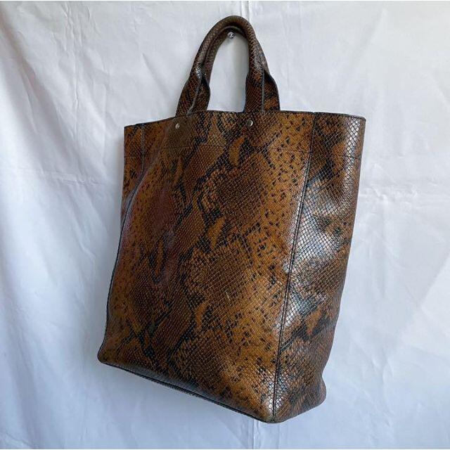 dries van noten トートバッグ レザー ブラック