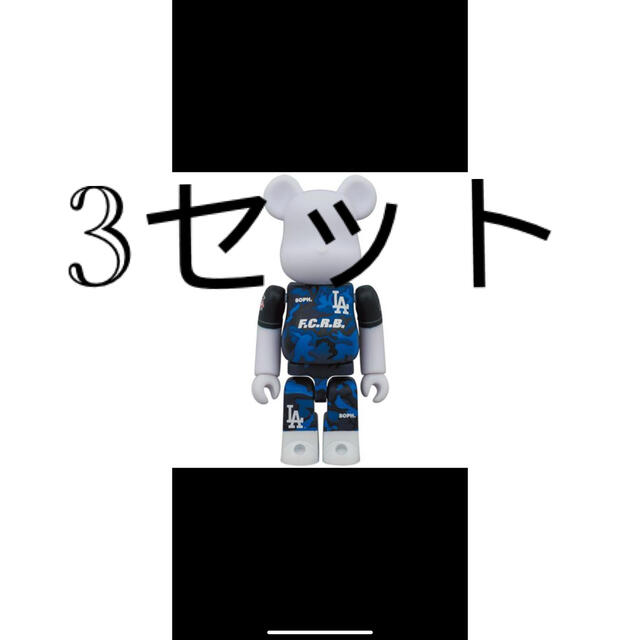 F.C.R.B.(エフシーアールビー)のBE@RBRICK F.C.R.B. × MLB 100％ & 400％ エンタメ/ホビーのフィギュア(その他)の商品写真