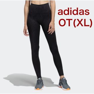 アディダス(adidas)の【美品】adidas レースカモ ロングタイツ レギンス OT XL(レギンス/スパッツ)