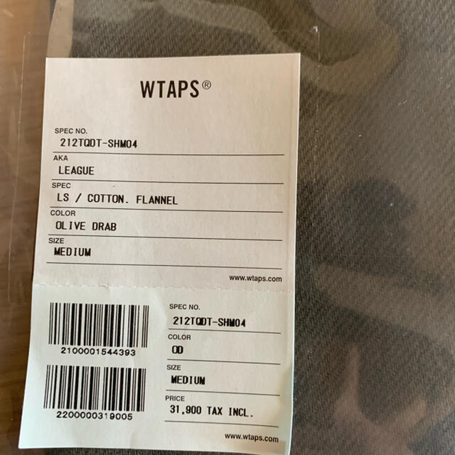 W)taps(ダブルタップス)のWTAPS LEAGUE M 新品未使用 メンズのトップス(シャツ)の商品写真