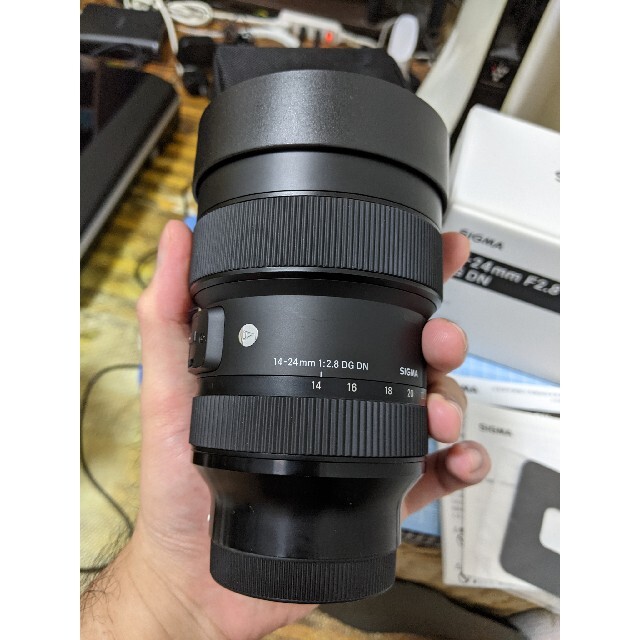 SIGMA(シグマ)のシグマ SIGMA 14-24mmF2.8 DG DN Art E マウント スマホ/家電/カメラのカメラ(レンズ(ズーム))の商品写真