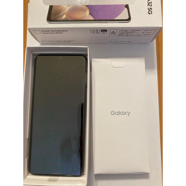 SAMSUNGSAMSUNG Galaxy A32 5G 新品☆未使用　ホワイト