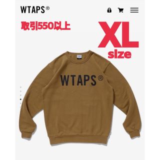 ダブルタップス(W)taps)のWTAPS 21FW WTVUA SWEAT GOLD XLサイズ(スウェット)