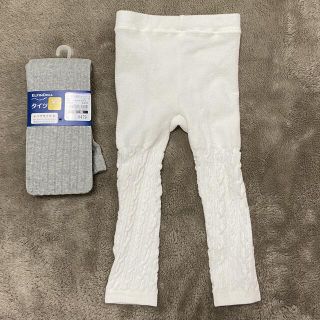 ユニクロ(UNIQLO)のユニクロ　レギンス  西松屋　タイツ　2本セット(パンツ/スパッツ)