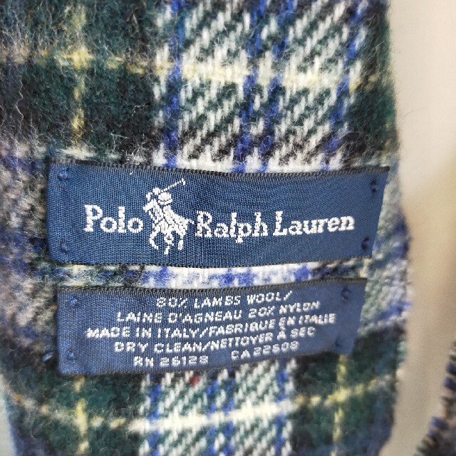 POLO RALPH LAUREN(ポロラルフローレン)のPOLORALPHLAUREN マフラー　未使用品 レディースのファッション小物(マフラー/ショール)の商品写真