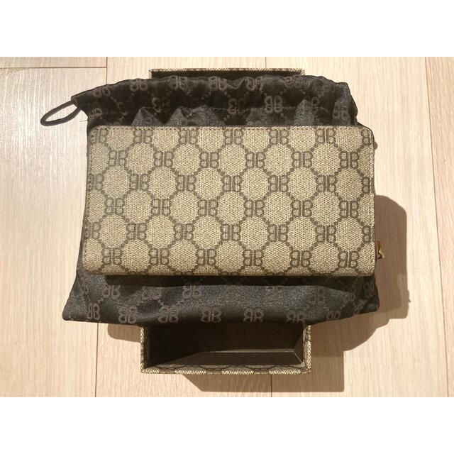 BALENCIAGA × GUCCI コラボ 財布 ジップウォレット