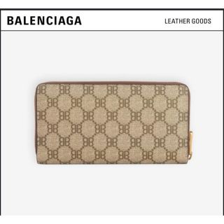 Balenciaga - BALENCIAGA × GUCCI コラボ 財布 ジップウォレット