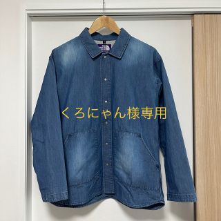 ザノースフェイス(THE NORTH FACE)のノースフェイス パープルレーベル ウェザーマウンテンウインドシャツ S(Gジャン/デニムジャケット)