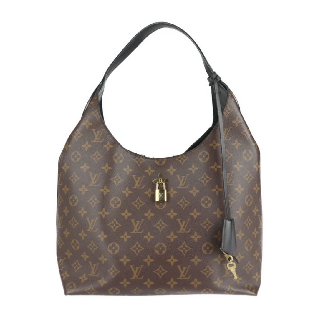 LOUIS VUITTON ルイ ヴィトン  フラワー ホーボー ショルダーバッグ M43545 モノグラムキャンバス レザー  ブラウン   セミショルダー ワンショルダーバッグ トートバッグ ビトン 【本物保証】マグネット式内側