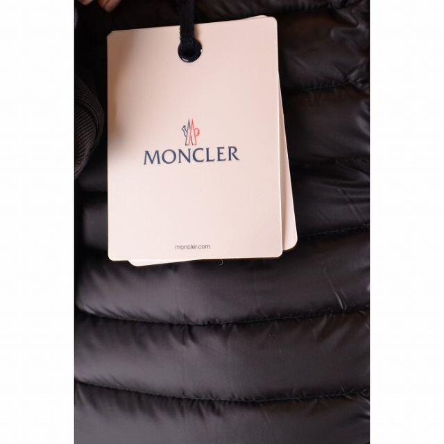 MONCLER(モンクレール)のサイズL■モンクレール■新品■ライダース型 異素材切替ライトダウン■レディース レディースのジャケット/アウター(ダウンジャケット)の商品写真