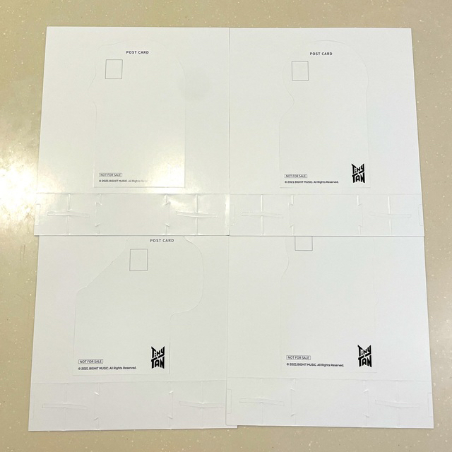 SEGA(セガ)のBTS セガ限定　タイニータン　オリジナルポストカード　9枚セット エンタメ/ホビーのタレントグッズ(アイドルグッズ)の商品写真