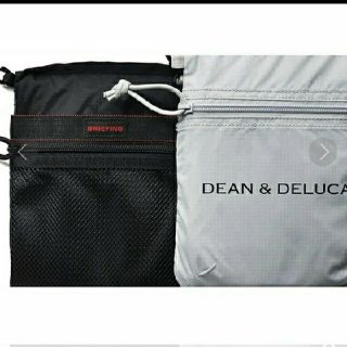 DEAN&DELUCA × BRIEFINGサコッシュトートバッグ ブラック