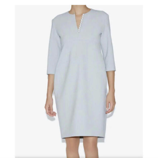 流行 - YORK NEW BARNEYS yokochan サックス ワンピース パール