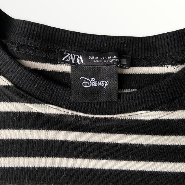 ZARA(ザラ)のZARA × Disney ミッキーマウス ボーダー 長袖Tシャツ カットソー メンズのトップス(Tシャツ/カットソー(七分/長袖))の商品写真