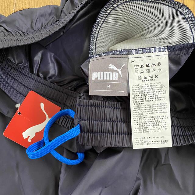 PUMA(プーマ)のPUMA WIND CELLナイロンロングパンツ　メンズMサイズ【新品・未使用】 スポーツ/アウトドアのサッカー/フットサル(ウェア)の商品写真