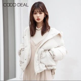 COCO DEAL - ココディールダウン ブラックの通販 by kii's shop｜ココ