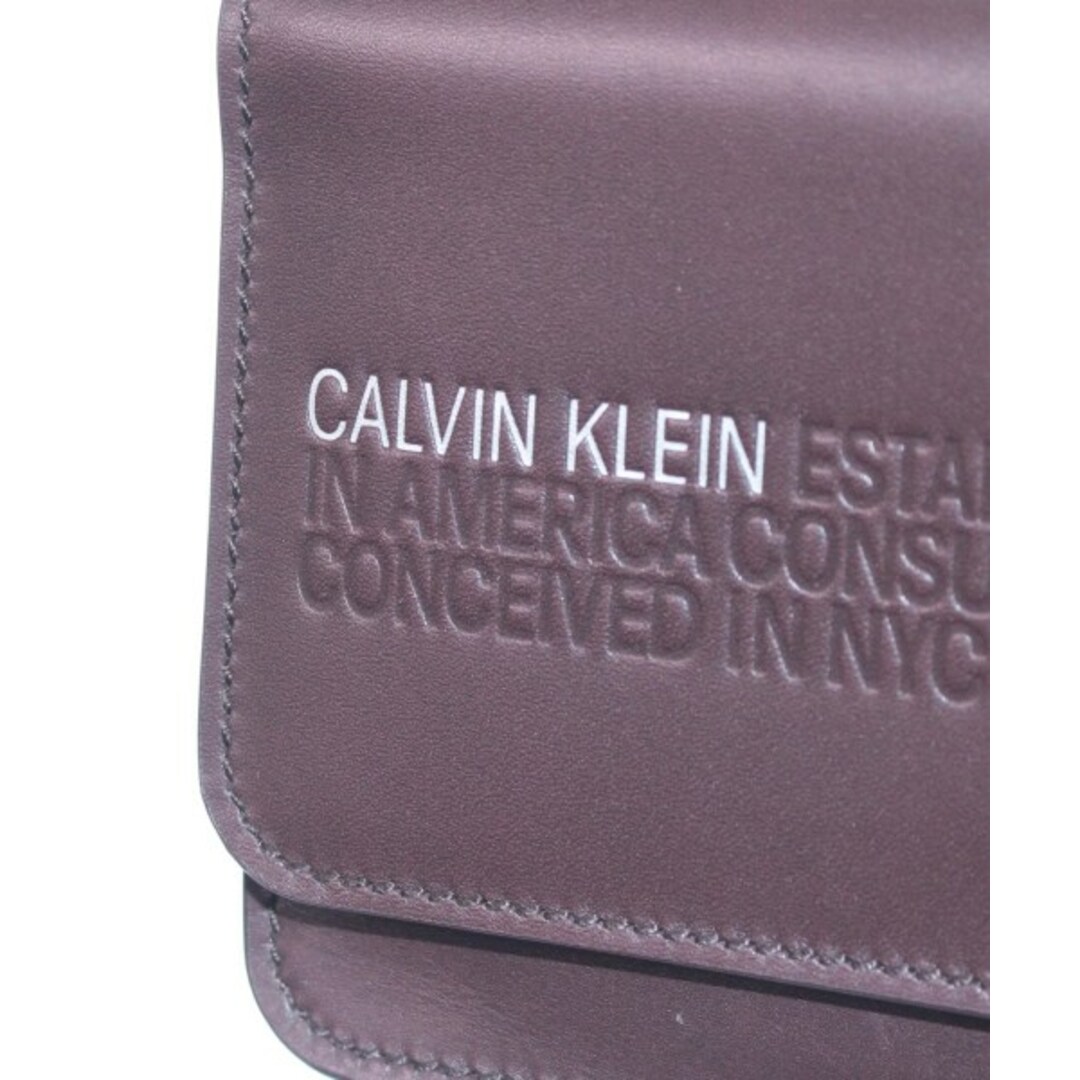 CALVIN KLEIN 205W39NYC ショルダーバッグ - 茶